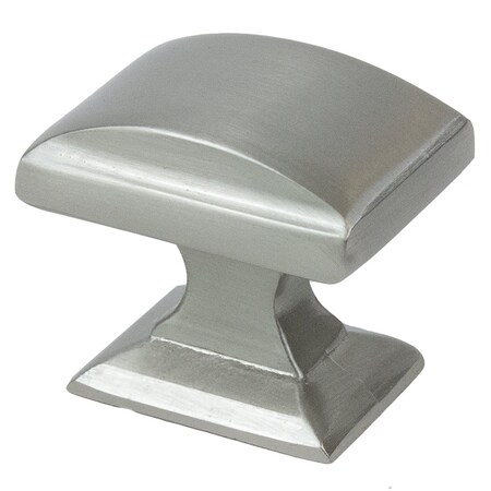 Rusticware Beveled Rect. Cabinet Nickel Knob 1-1/4" 918SN